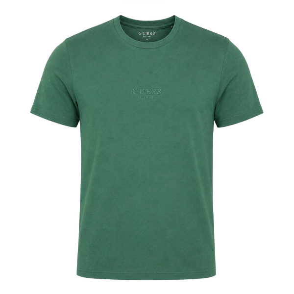 Guess T-shirts Vert - T-shirt avec petit logo - S - Ref 27 €